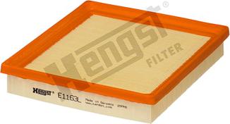 Hengst Filter E1163L - Ilmansuodatin inparts.fi