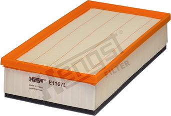 Hengst Filter E1167L - Ilmansuodatin inparts.fi