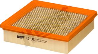 Hengst Filter E1180L - Ilmansuodatin inparts.fi