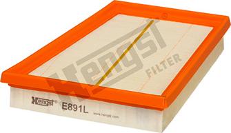 Hengst Filter E891L - Ilmansuodatin inparts.fi