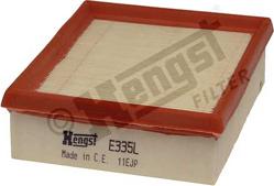 Hengst Filter E335L - Ilmansuodatin inparts.fi