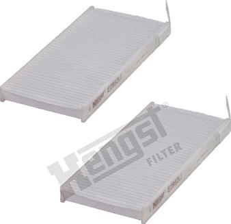 Hengst Filter E2982LI-2 - Suodatin, sisäilma inparts.fi