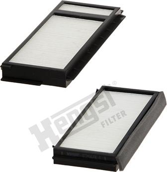 Hengst Filter E2970LI-2 - Suodatin, sisäilma inparts.fi