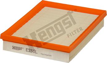 Hengst Filter E250L - Ilmansuodatin inparts.fi