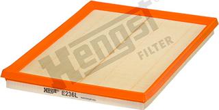 Hengst Filter E236L - Ilmansuodatin inparts.fi