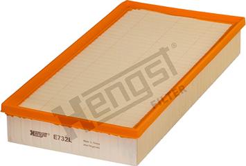 Hengst Filter E732L - Ilmansuodatin inparts.fi