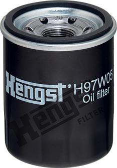 Hengst Filter H97W05 - Öljynsuodatin inparts.fi