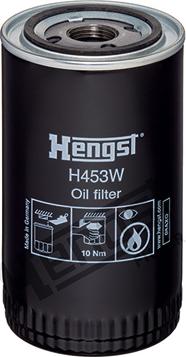 Hengst Filter H453W - Öljynsuodatin inparts.fi