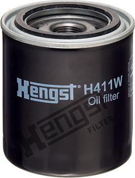 Hengst Filter H411W - Öljynsuodatin inparts.fi