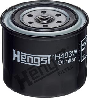 Hengst Filter H483W - Öljynsuodatin inparts.fi