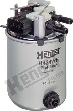 Hengst Filter H434WK - Polttoainesuodatin inparts.fi