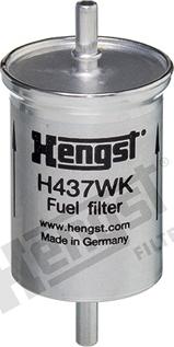 Hengst Filter H437WK - Polttoainesuodatin inparts.fi