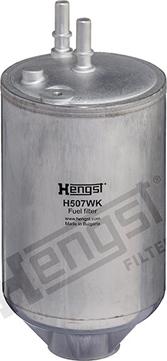 Hengst Filter H507WK - Polttoainesuodatin inparts.fi