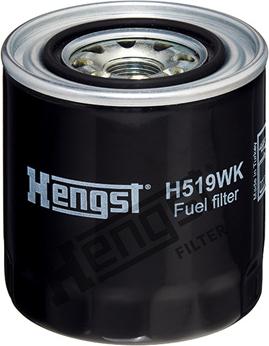 Hengst Filter H519WK - Polttoainesuodatin inparts.fi