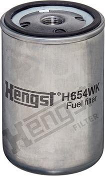 Hengst Filter H654WK D576 - Polttoainesuodatin inparts.fi