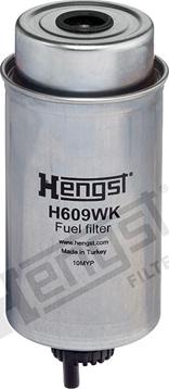 Hengst Filter H609WK - Polttoainesuodatin inparts.fi