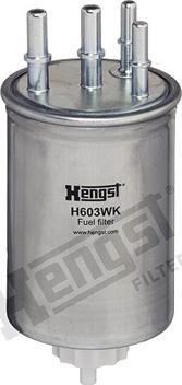 Hengst Filter H603WK - Polttoainesuodatin inparts.fi