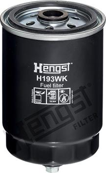 Hengst Filter H193WK - Polttoainesuodatin inparts.fi