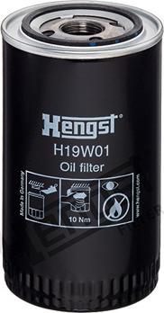 Hengst Filter H19W01 - Öljynsuodatin inparts.fi