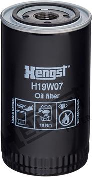 Hengst Filter H19W07 - Öljynsuodatin inparts.fi