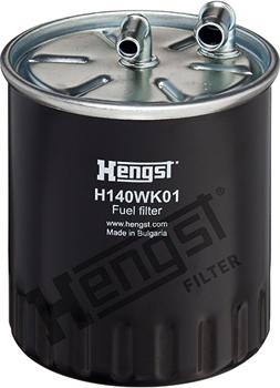 Hengst Filter H140WK01 - Polttoainesuodatin inparts.fi