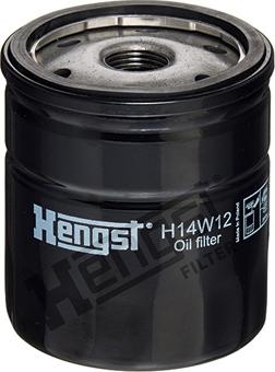 Hengst Filter H14W12 - Öljynsuodatin inparts.fi