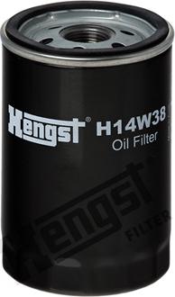 Hengst Filter H14W38 - Öljynsuodatin inparts.fi