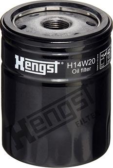 Hengst Filter H14W20 - Öljynsuodatin inparts.fi