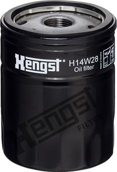 Hengst Filter H14W28 - Öljynsuodatin inparts.fi