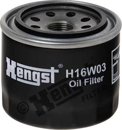 Hengst Filter H16W03 - Öljynsuodatin inparts.fi