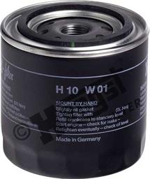 Hengst Filter H10W01 - Öljynsuodatin inparts.fi