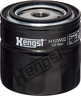 Hengst Filter H10W02 - Öljynsuodatin inparts.fi