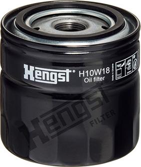 Hengst Filter H10W18 - Öljynsuodatin inparts.fi