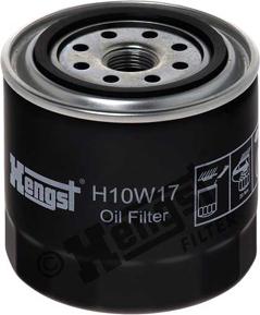 Hengst Filter H10W17 - Öljynsuodatin inparts.fi