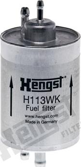 Hengst Filter H113WK - Polttoainesuodatin inparts.fi