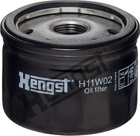 Hengst Filter H11W02 - Öljynsuodatin inparts.fi