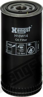 Hengst Filter H18W14 - Suodatin, työhydrauliikka inparts.fi