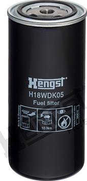 Hengst Filter H18WDK05 - Polttoainesuodatin inparts.fi