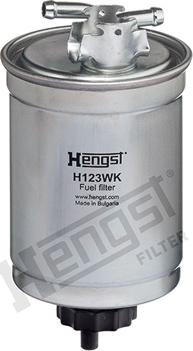 Hengst Filter H123WK - Polttoainesuodatin inparts.fi