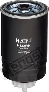 Hengst Filter H122WK - Polttoainesuodatin inparts.fi