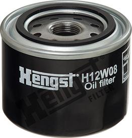 Hengst Filter H12W08 - Öljynsuodatin inparts.fi