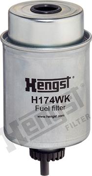 Hengst Filter H174WK - Polttoainesuodatin inparts.fi