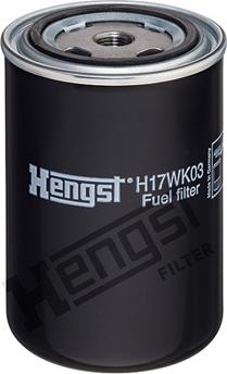 Hengst Filter H17WK03 - Polttoainesuodatin inparts.fi