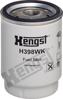 Hengst Filter H398WK - Polttoainesuodatin inparts.fi