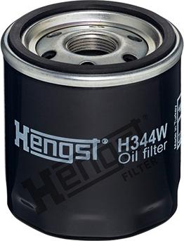 Hengst Filter H344W - Öljynsuodatin inparts.fi