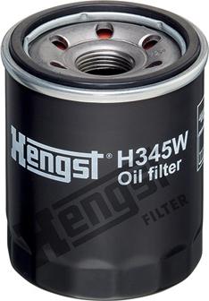 Hengst Filter H345W - Öljynsuodatin inparts.fi