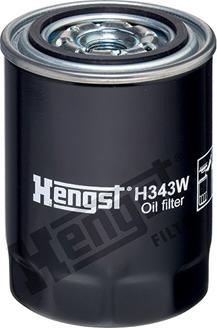 Hengst Filter H343W - Öljynsuodatin inparts.fi