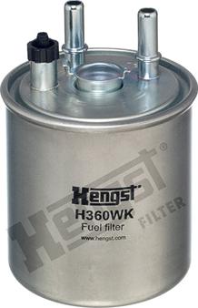 Hengst Filter H360WK - Polttoainesuodatin inparts.fi