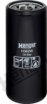 Hengst Filter H362W - Öljynsuodatin inparts.fi