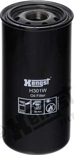 Hengst Filter H301W - Öljynsuodatin inparts.fi